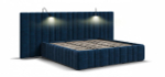 Кровать BOSS INFINITY 180*200 велюр Monolit синяя