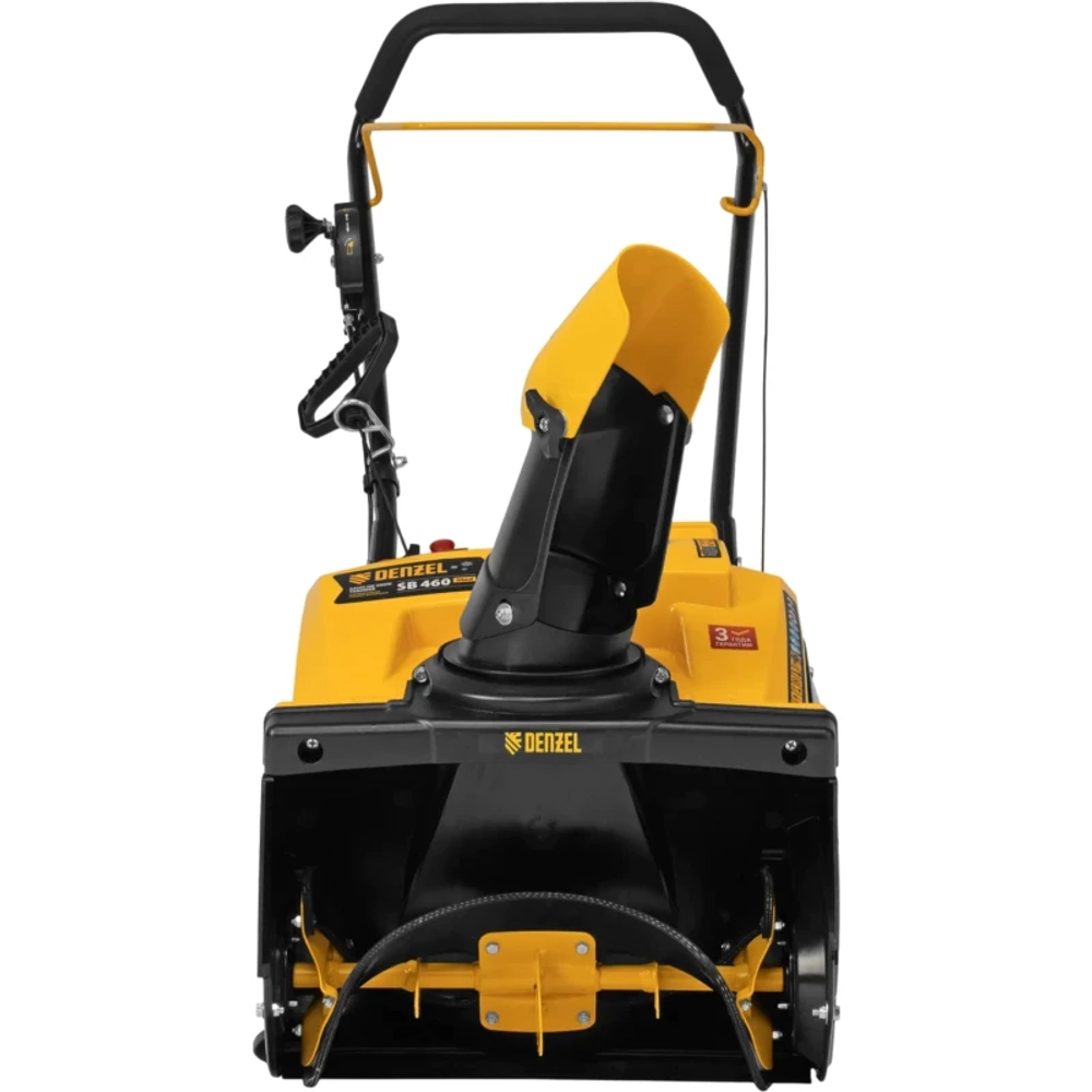 DENZEL SB 460 Sled бензиновый снегоуборщик 3 л.с. ковш 46 см, выброс 10 м