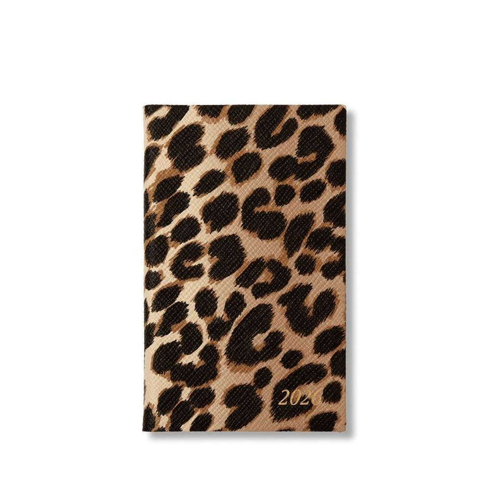 Smythson Ежедневник-блокнот 2026 Panama Weekly Diary, Nile Blue