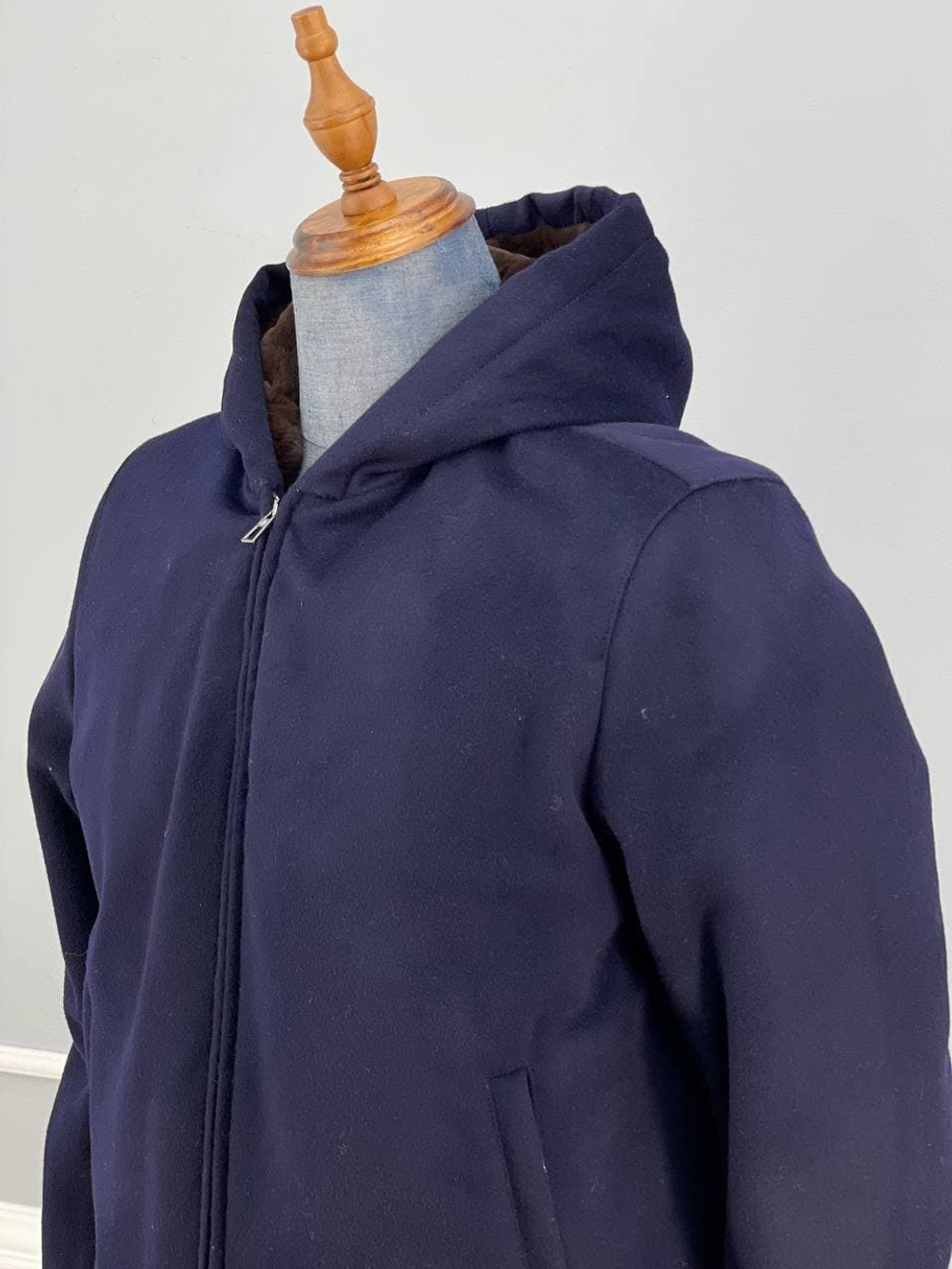 Кашемировая куртка Loro Piana, внутри с мехом