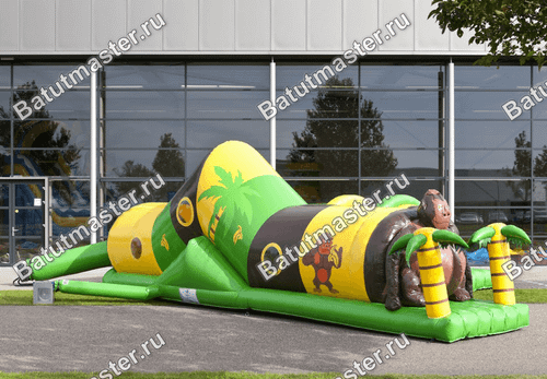 Коммерческий надувной батут "Тоннель обезьяна"