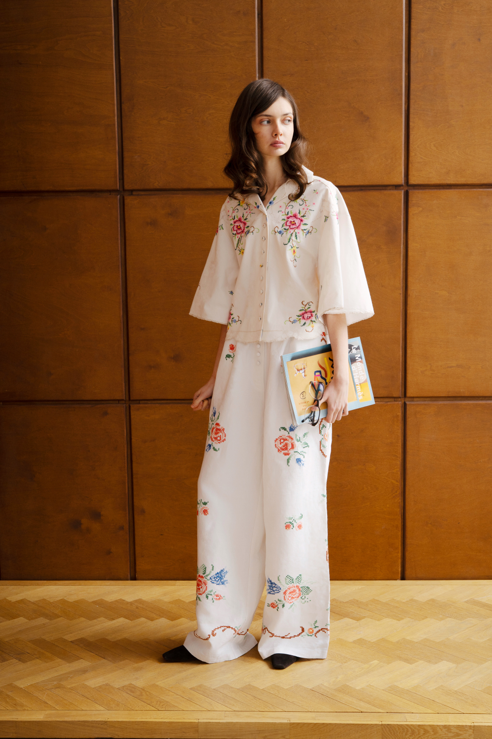 Топ с розочками