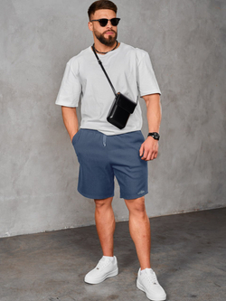Шорты повседневные Casual Legenda синие