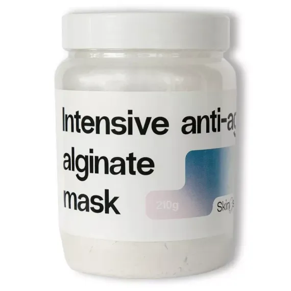 Омолаживающая альгинатная маска с пудрой морского жемчуга и лепестками василька