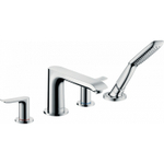 Смеситель на борт ванны Hansgrohe Metris 31442000 хром