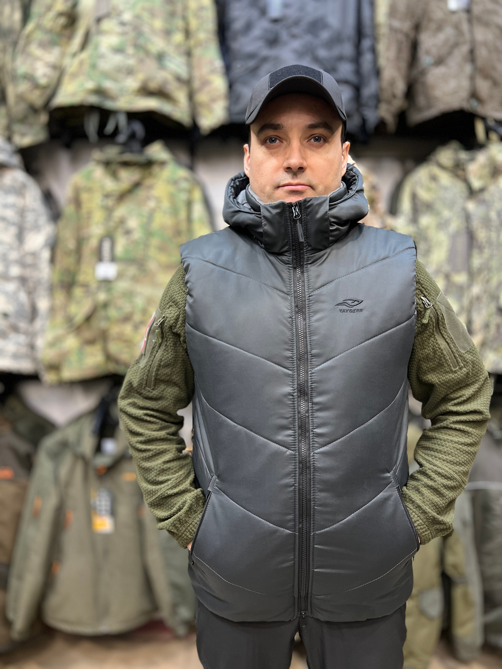 Жилет мужской Рагнар, Оникс