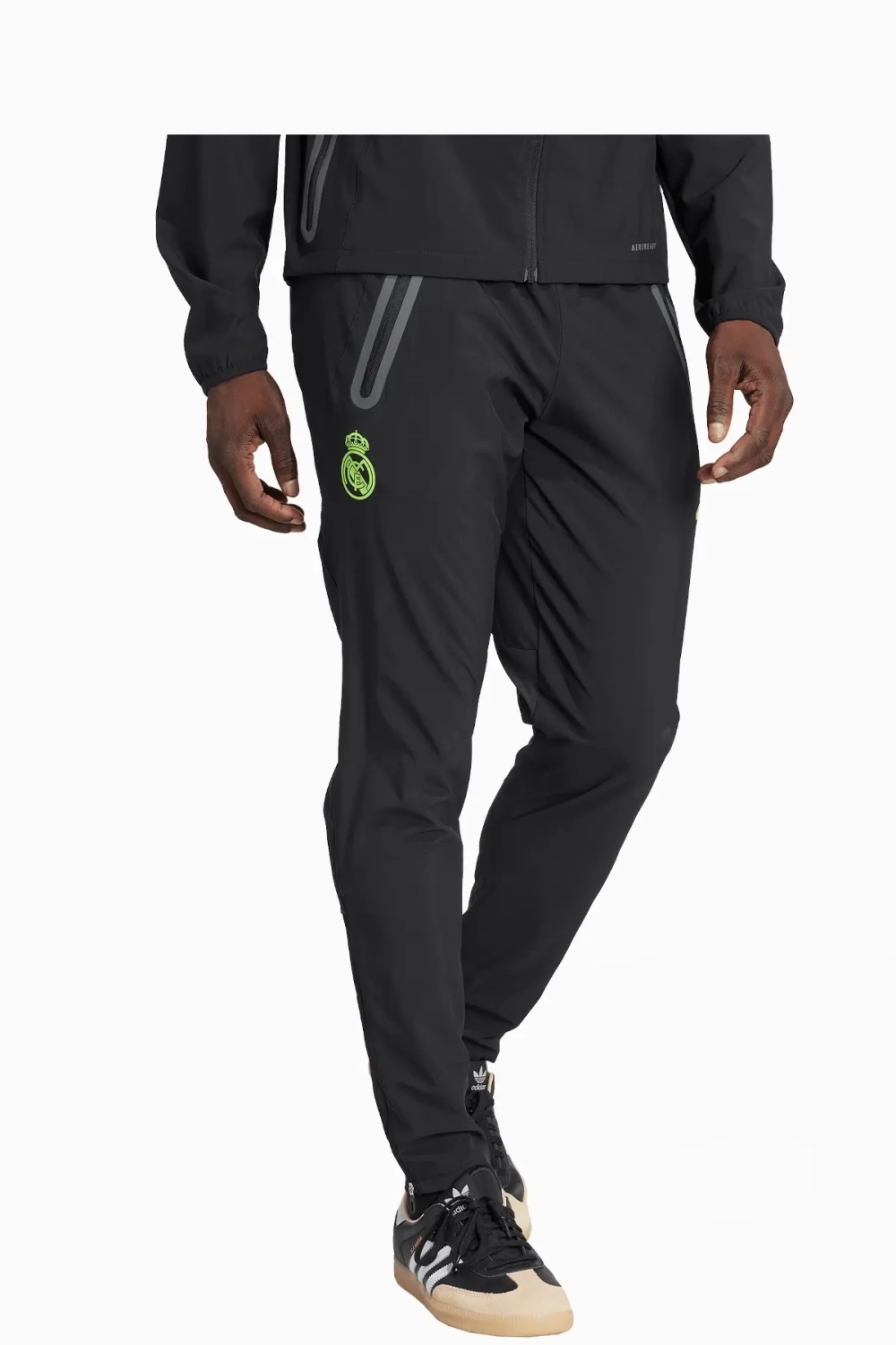 Штаны adidas Real Madrid 25/26 Competition Vis Tech Travel - черный