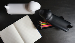 Коробка для мелочей Dacholder, белая Qualy