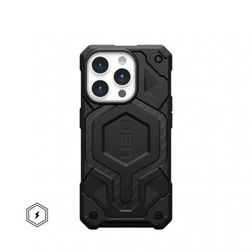 Чехол с поддержкой MAGSAFE Uag Monarch Pro для iPhone 15 Pro 6.1", цвет карбон (Carbon Fiber)