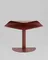 Журнальный столик Cornea металл бордовый