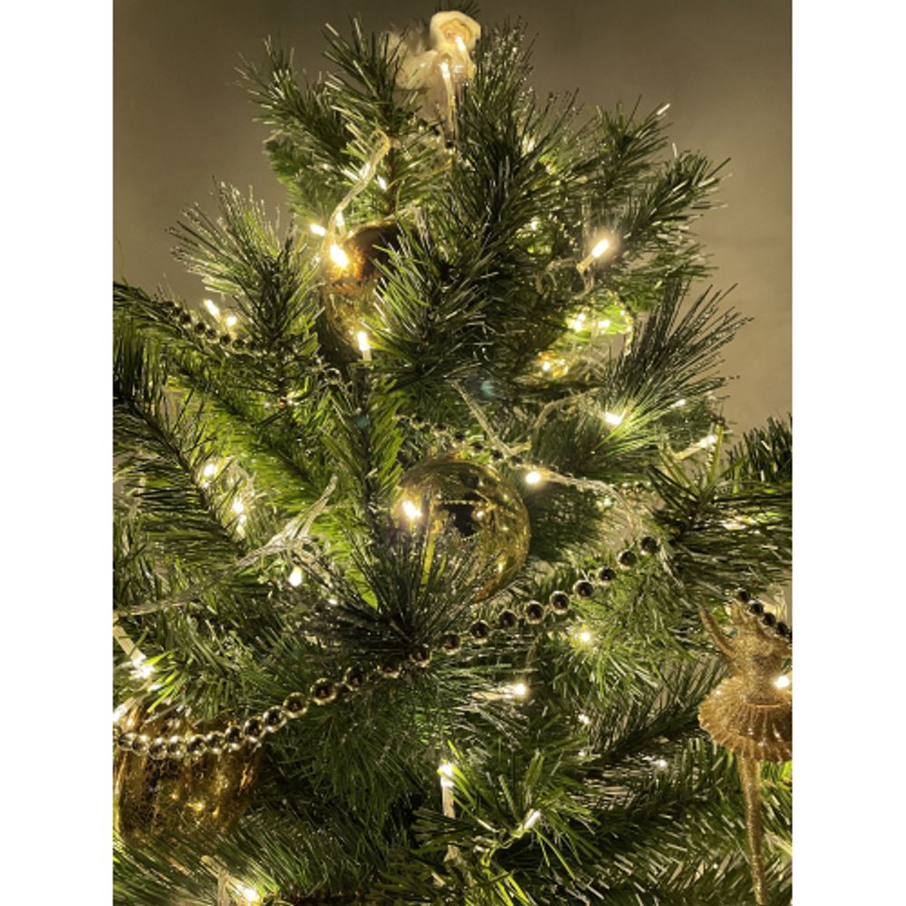 ENIN-10B ЭРА Гирлянда LED Нить 10 м теплый свет 8 режимов, 220V, IP20