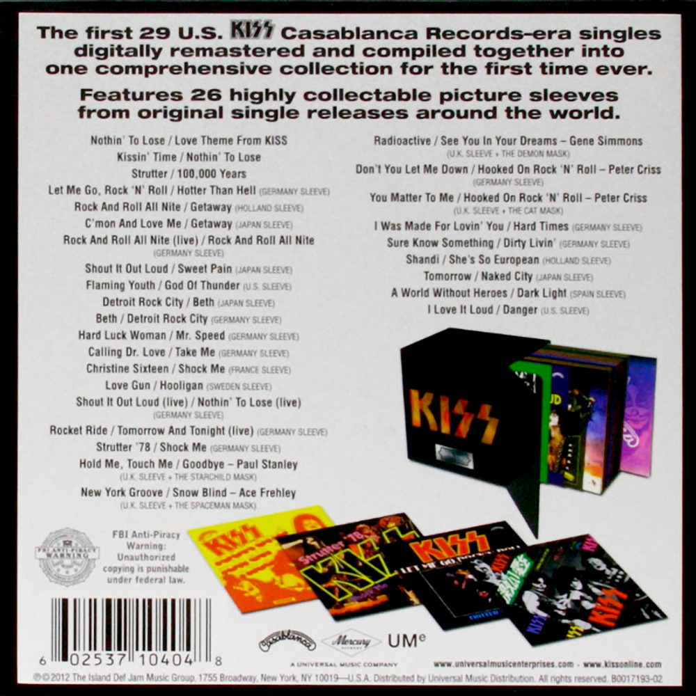 Kiss / The Casablanca Singles 1974-1982 (29CD Single)