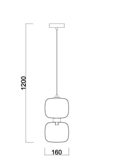 Подвесной светильник Люмен / Lumen Freya fr5215pl-01bs