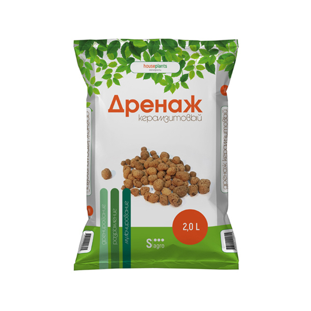 Дренаж керамзитовый, 2 л