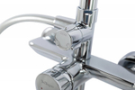 Душевая стойка BelBagno Aurora AURORA-VSCM-CRM 3 режима, хром