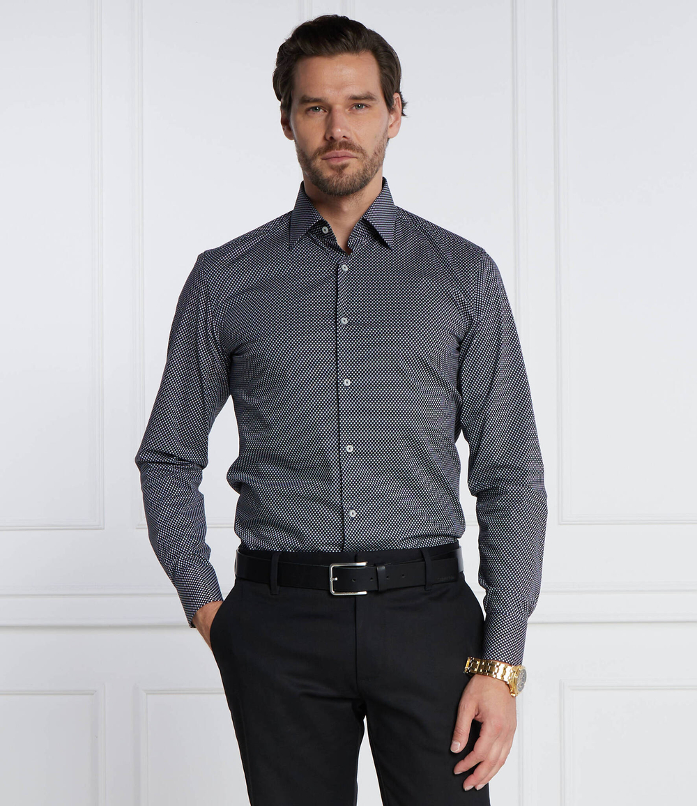 Рубашка HANK BOSS BLACK - темно-синий(50502804)