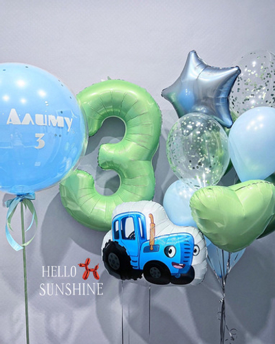 Сет Синий трактор