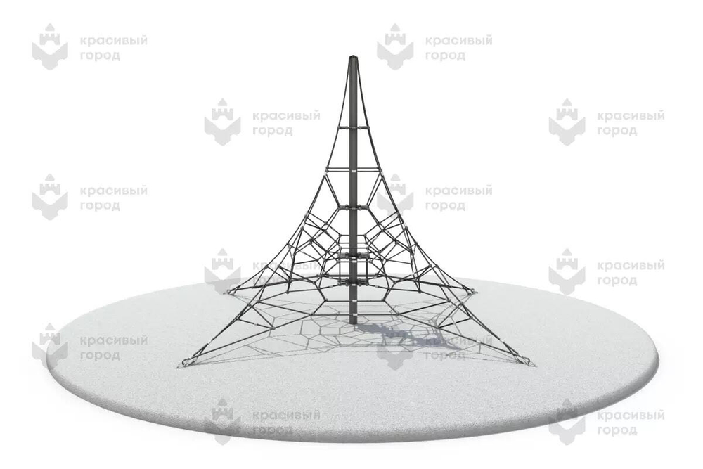 Пирамида канатная 6м