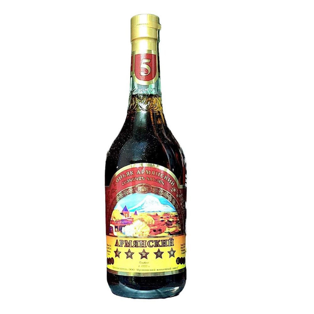 Коньяк Армянский 5 лет 0,5 л
