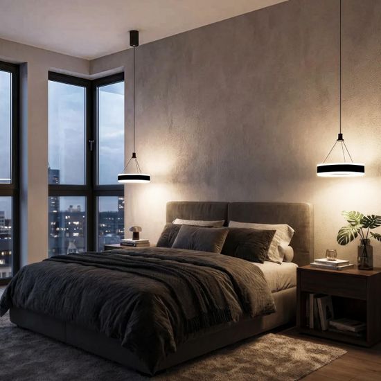 CL719011 Дуэт Черный Св-к Подвес