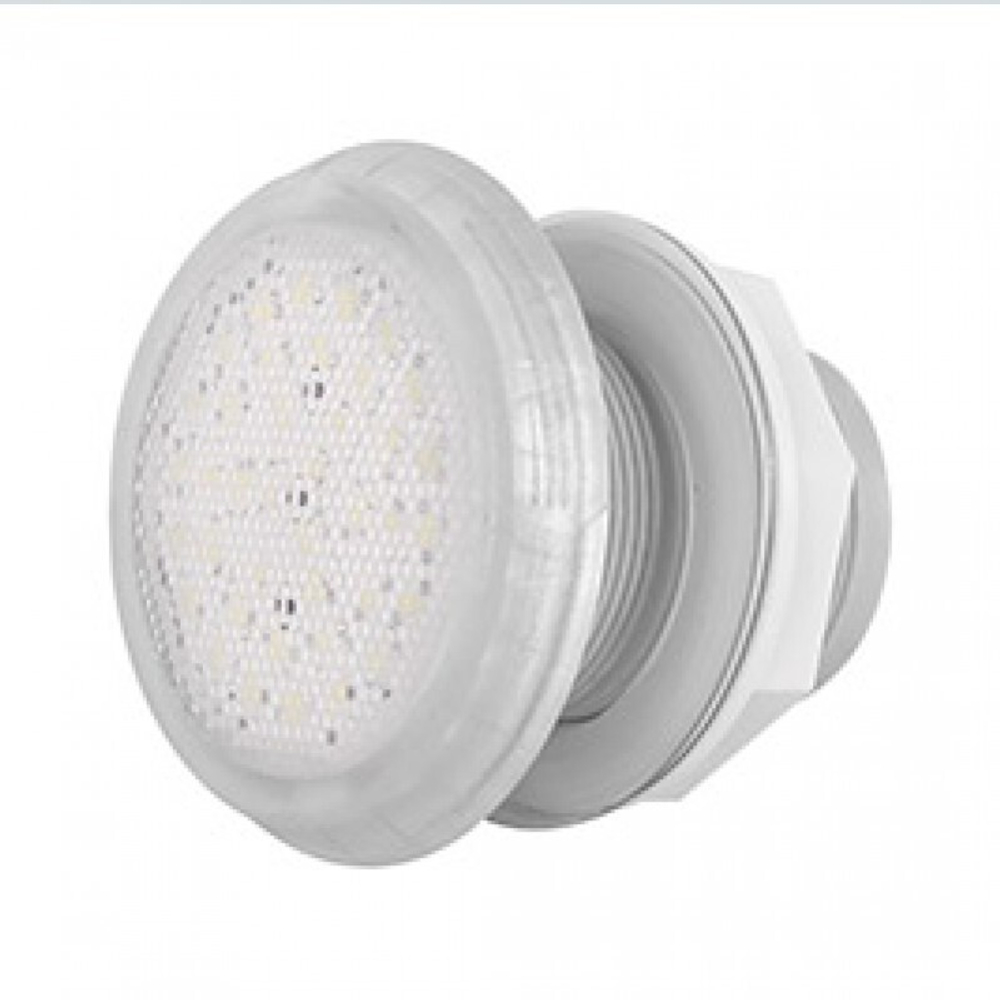Cветильник N841, LED, RGB 2 пр., встраиваемый, гайка, 5Вт, 12В AC, ABS /N841P5R2A/