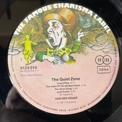 Винтажная виниловая пластинка LP Van Der Graaf, The Quiet Zone, The Pleasure Dome (Германия 1977)