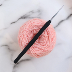 Крючок для вязания стальной Stell Knit Pro
