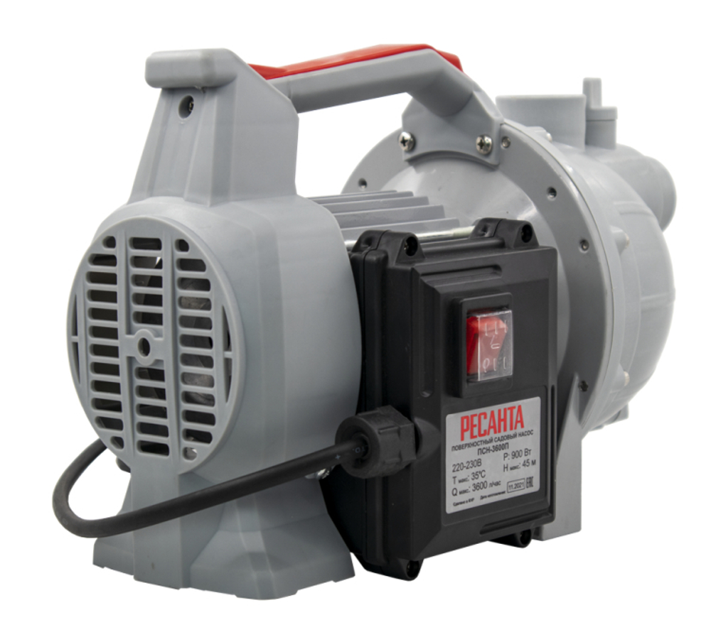 Поверхностный насос ПСН-3600П Ресанта