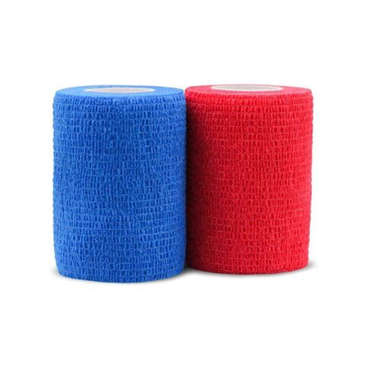 Бинт VitaVet CARE самофиксирующийся, горький, цвет красный, 7,5 см х 4,5 м, 2 шт