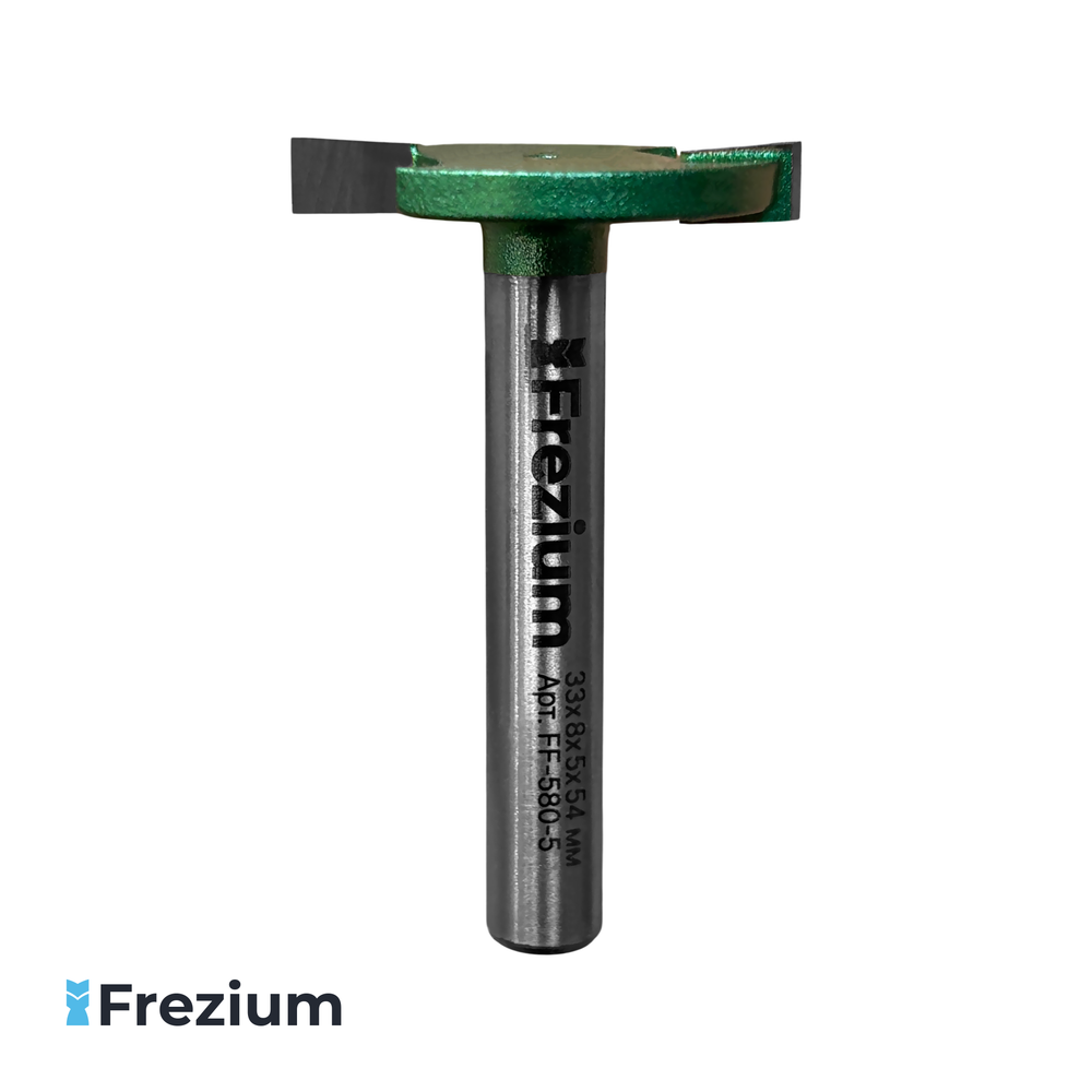 Фальцевая фреза "Frezium" 33x8x5x54; FF-580-5 Фальцевая фреза "Frezium" 33x8x5x54; FF-580-5