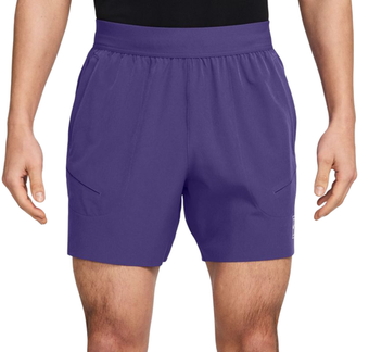 Мужские теннисные шорты Nike Court Advantage Dri-Fit 6in - wild grape/white