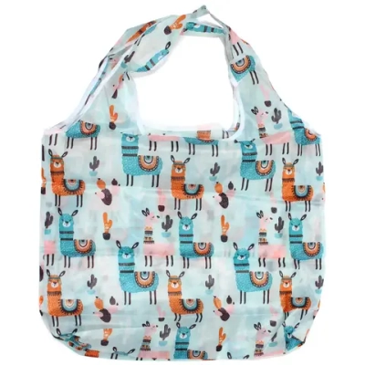 Сумка - шоппер «ИДЕЯДОМА», принт альпаки,65*46см/нагрузка до 10кг (инд. пакет истикер)