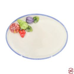 Поднос овальный Annaluma Фрукты 38*28 см