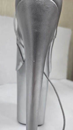 KIKO. Ботильоны четверки. PU. Открытые - SHDB-015-4-PU-sil-sale37_033