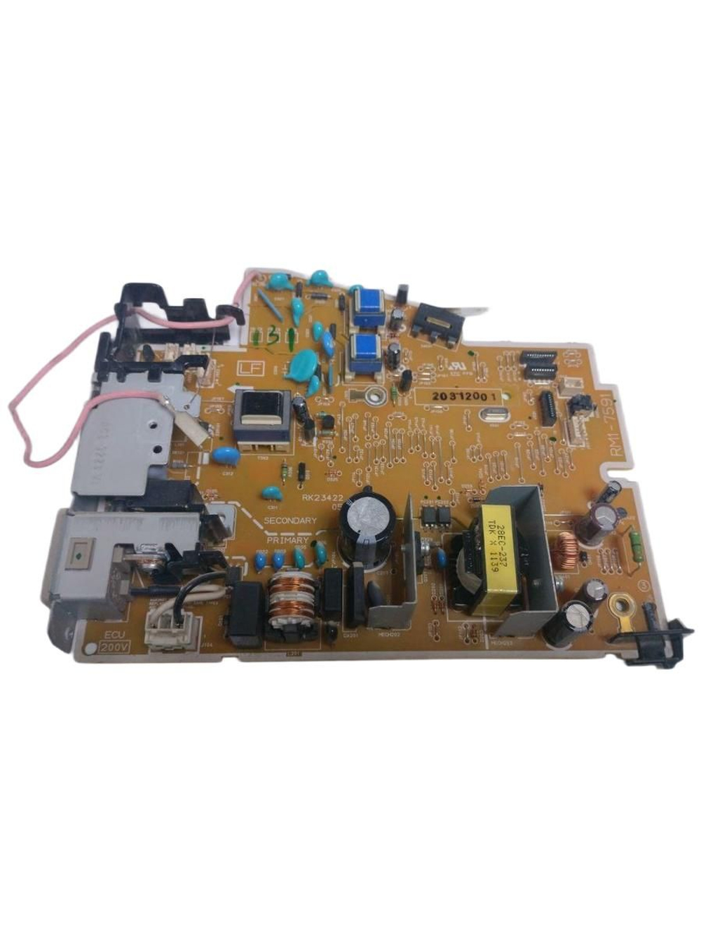 RM1-7591 плата питания (DC controller) для HP LJ Professional P1102/ P1108/ P1109 без WiFiRM1-7591