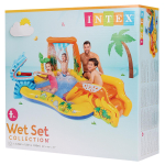 Игровой центр «Динозавр», с распылителем, 249х191х109 см, от 3 лет 57444NP/134438 (Intex)