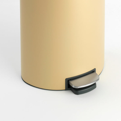 Мусорный бак с педалью 40л FB Brabantia Минерально-золотой