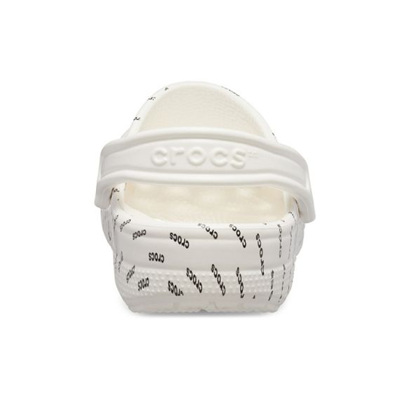 Crocs Classic Seasonal Graphic 'White Black'
