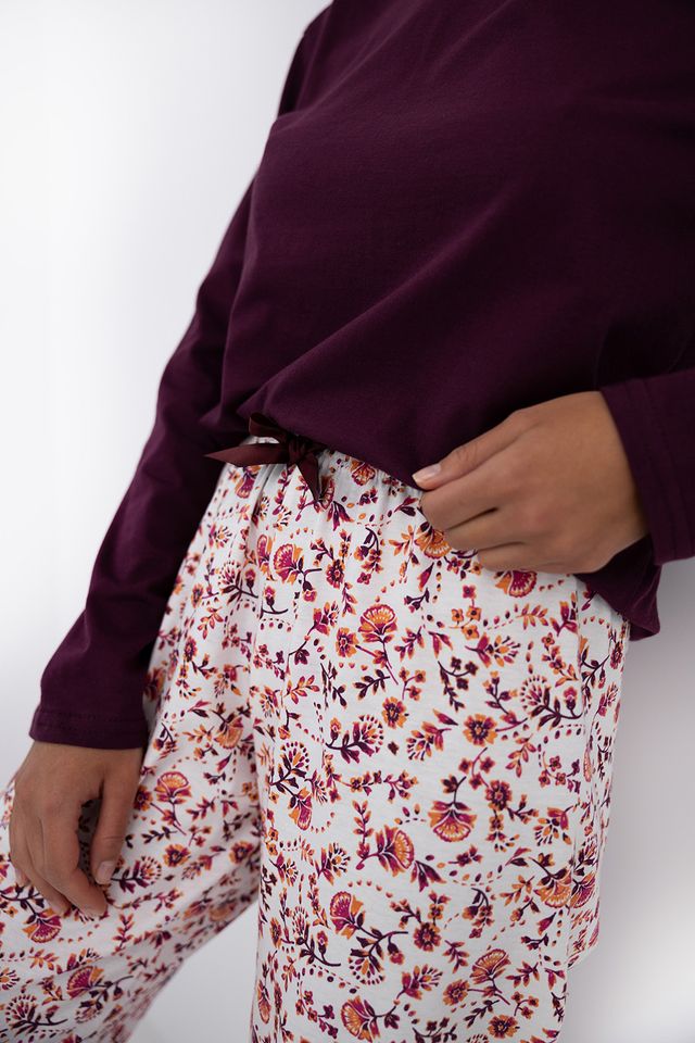 Пижама с цветочным принтом Heidi