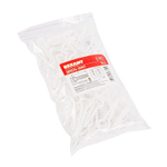 Дюбель-хомут 6-12 для плоского кабеля бел. (уп.100шт) Rexant 07-4612