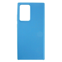 Силиконовый чехол Silicone Cover для Samsung Galaxy Note 20 Ultra (Синий)