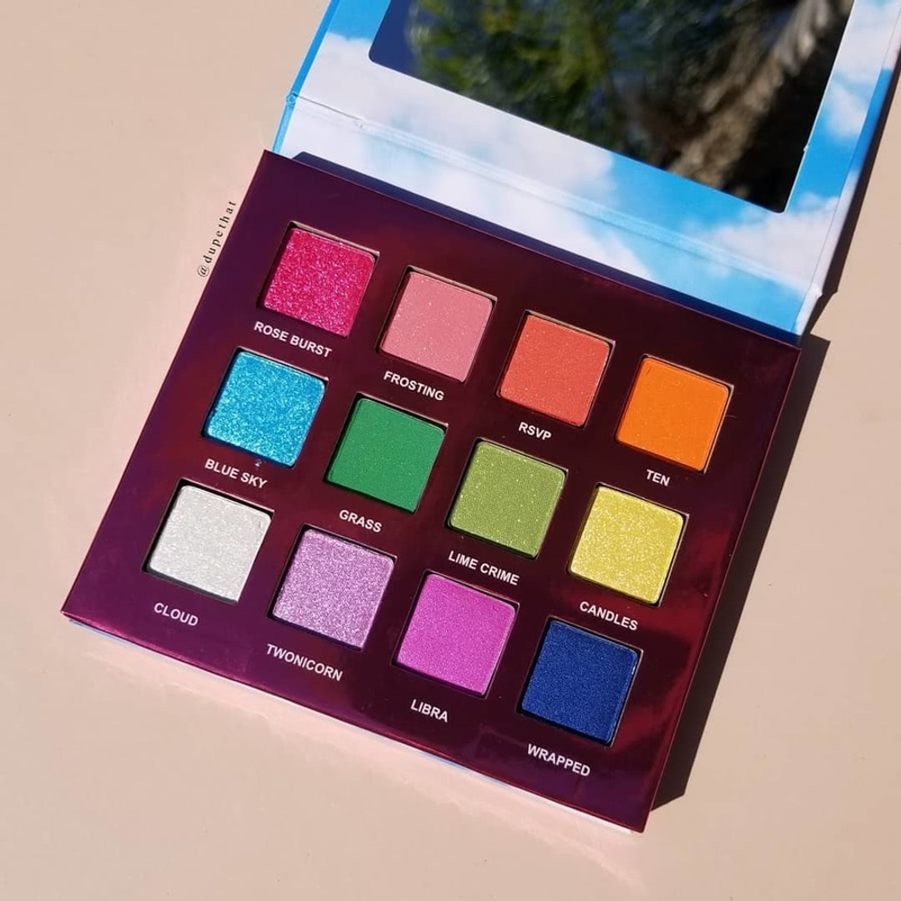 Lime Crime Pressed Pigment palette