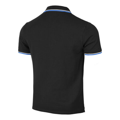 Мужское теннисное поло Sergio Tacchini Reed 021 Polo Men - Black, Blue