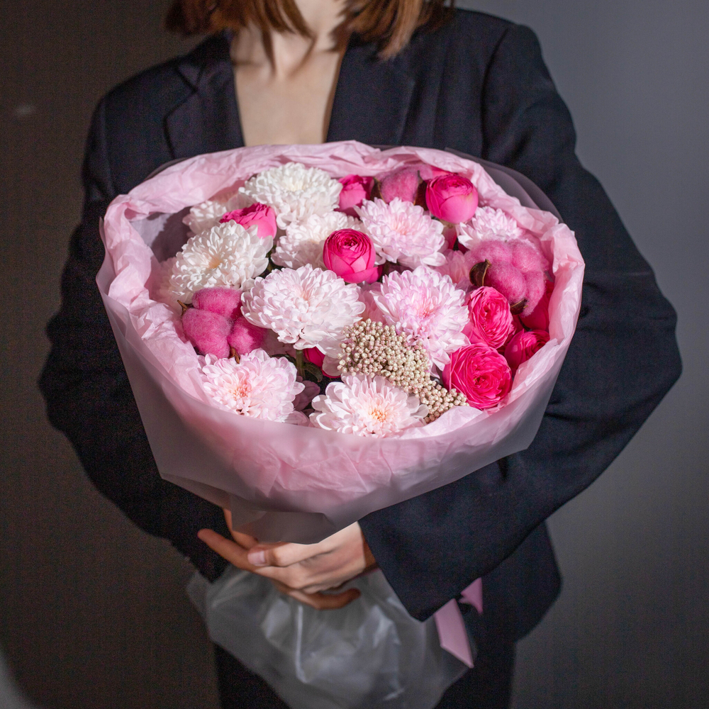 Букет цветов Розовое утро