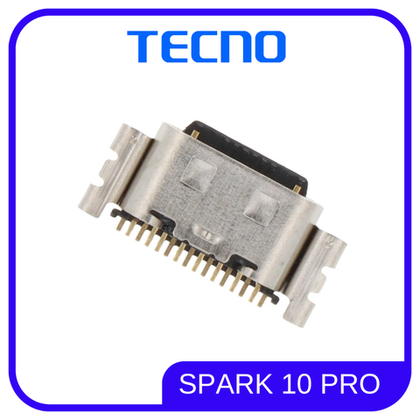 Tecno Spark 10 Pro (KI7) / Системный разъем (зарядки)
(Type-C) (ORIG)