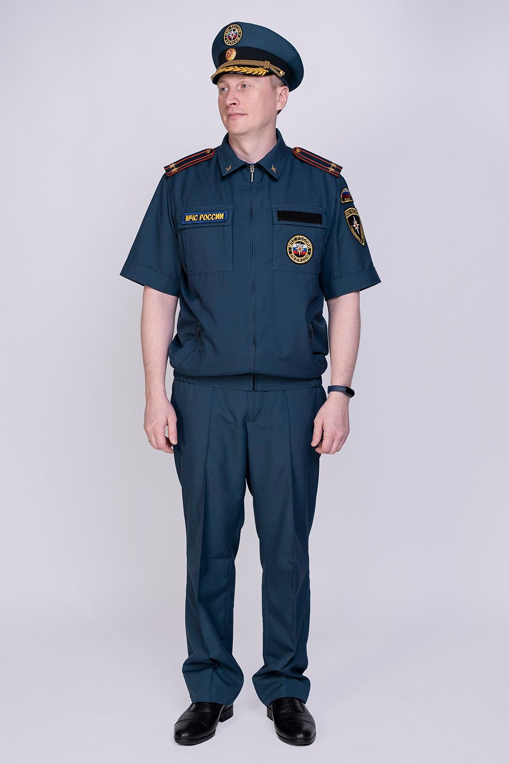 Костюм летний мужской МЧС (Патруль-240), короткий рукав