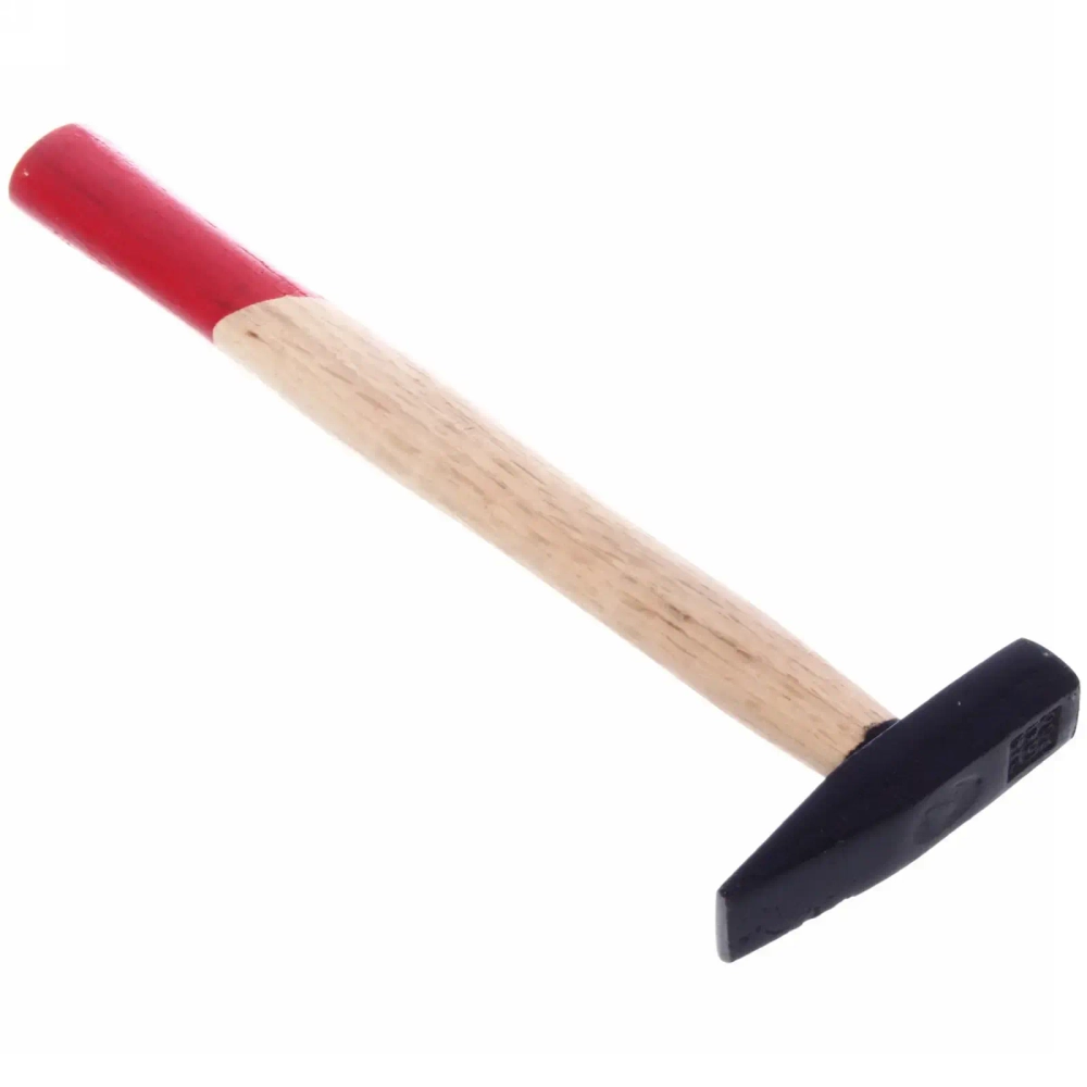 Молоток с деревянной рукояткой 200 г