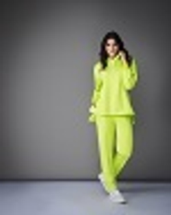 14-02-21 SS Спортивный костюм с брюками, кислотно-зеленый XXS