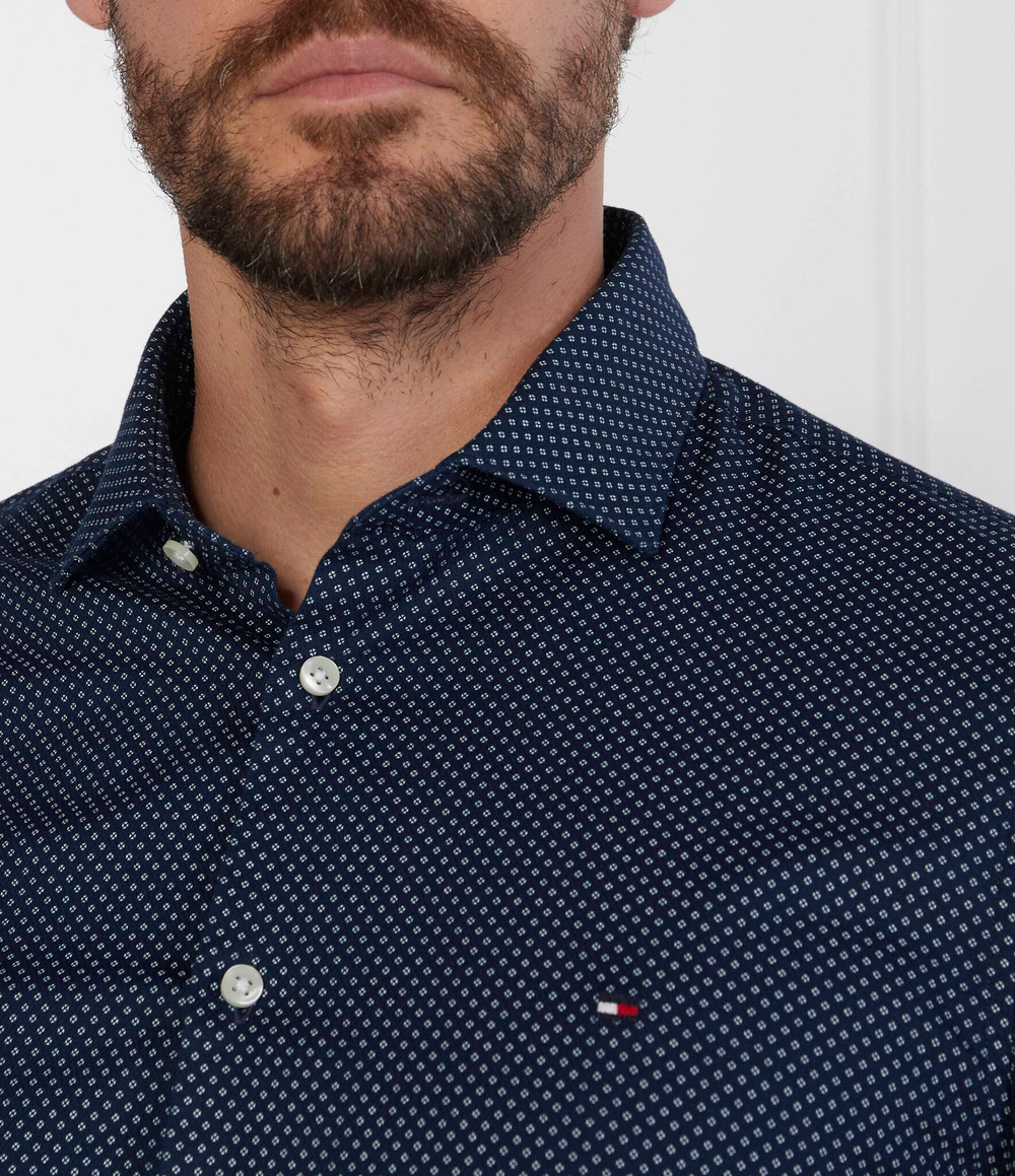 Рубашка DOBBY PRINT Tommy Hilfiger - темно-синий(MW0MW32857)