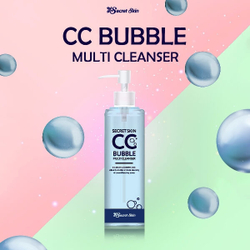 Secret Skin CC Bubble Multi Cleanser средство для снятия макияжа, ВВ и СС кремов (гидрофильное масло + очищающая пенка)